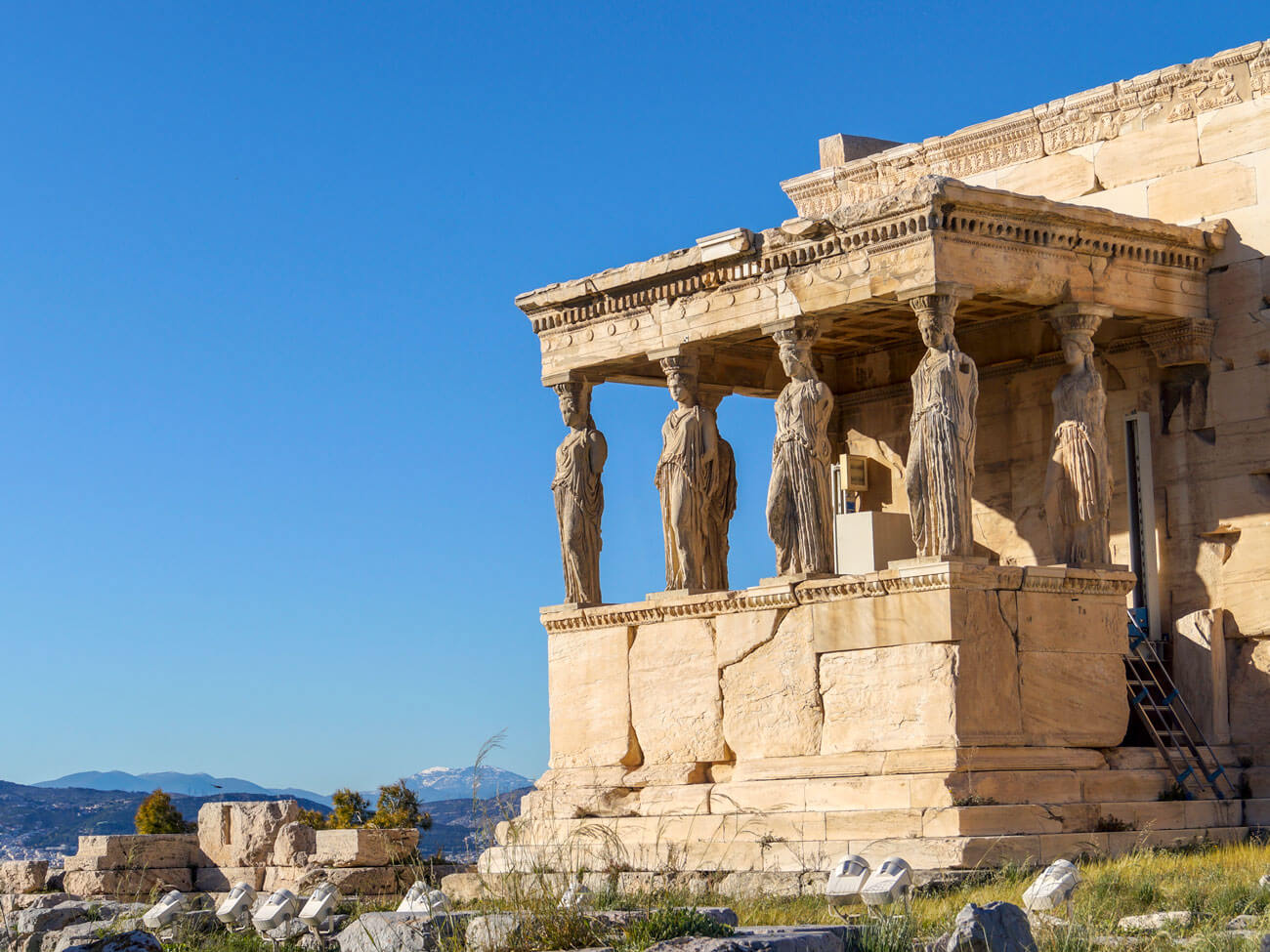 @ Greek TravelTellers Caryatids on Acropolis