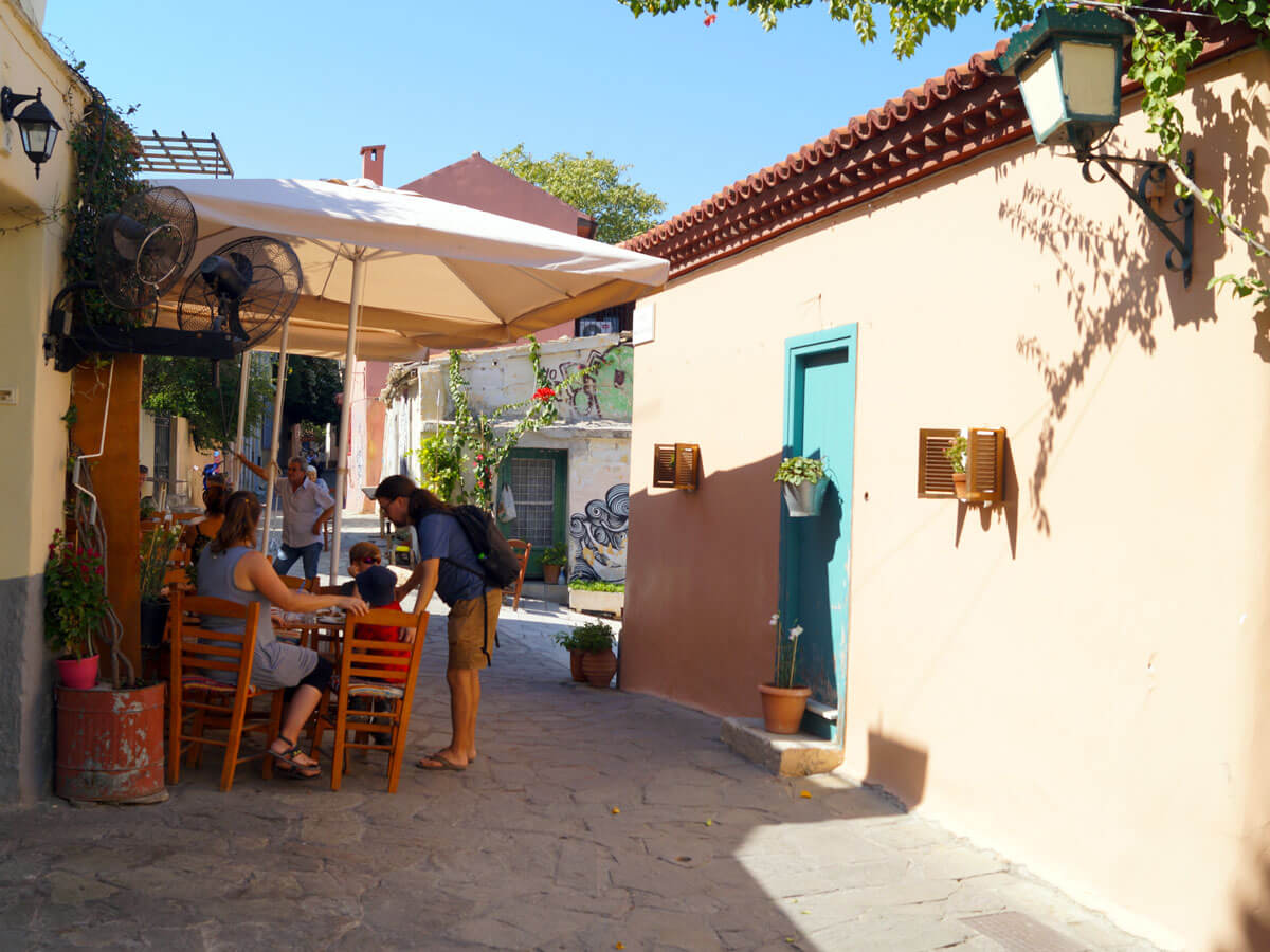 @ Greek TravelTellers Klepsydra in Plaka