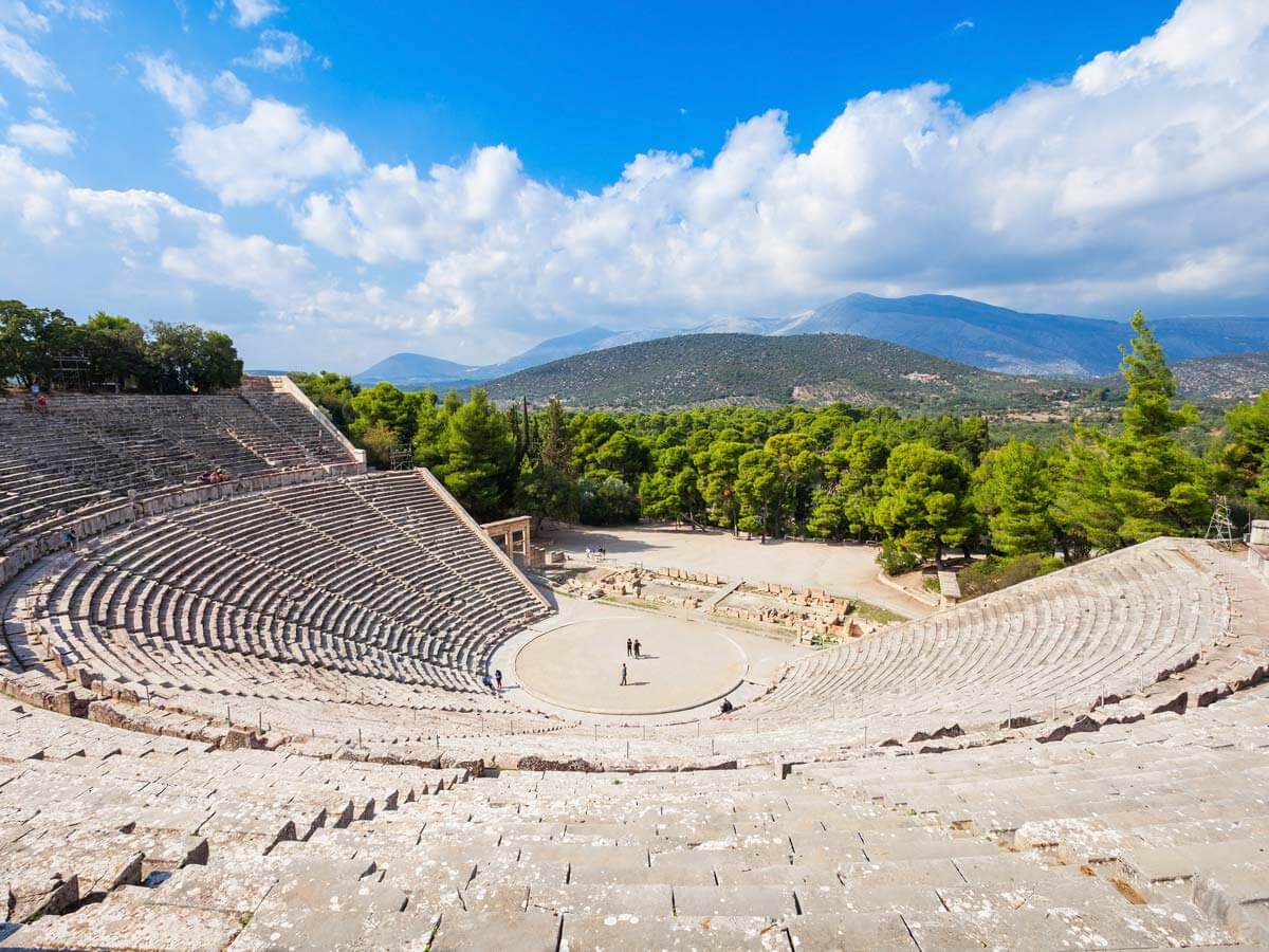 Epidaurus ancient theater A trip to the Ancient theater of Epidaurus in Greece