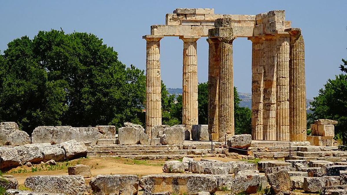 Percy's adventure in the Peloponnese The Temple of Nemean Zeus