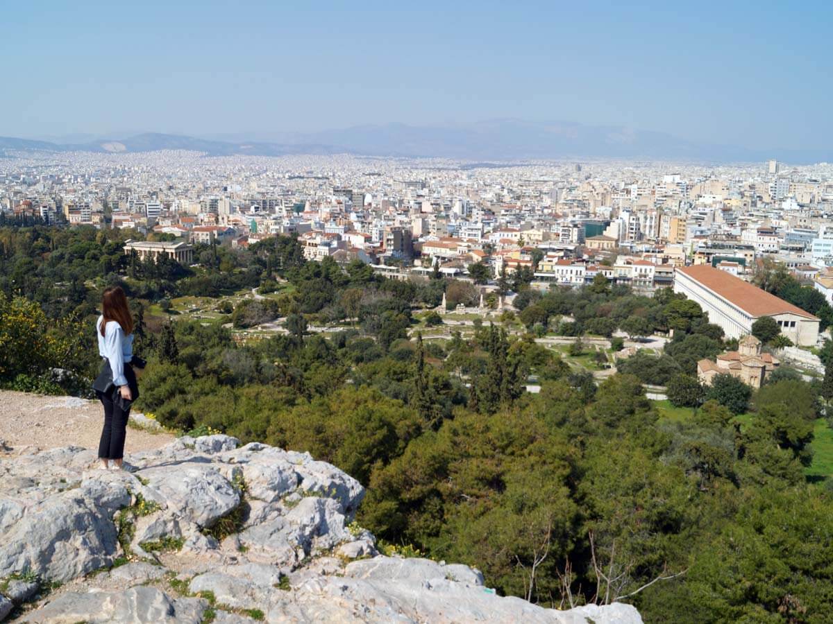 Credit: Greek TravelTellers The Rock of Areios Pagos and its panoramic view