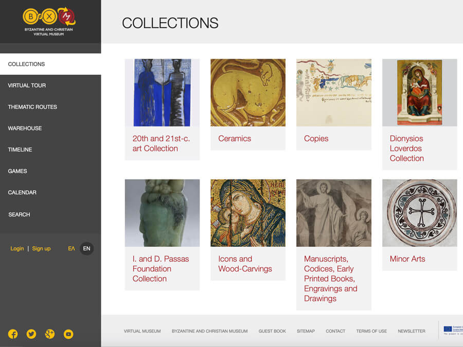 Byzantine and Christian Museum website Virtual Collection of Byzantine and Christian Museum of Athens
