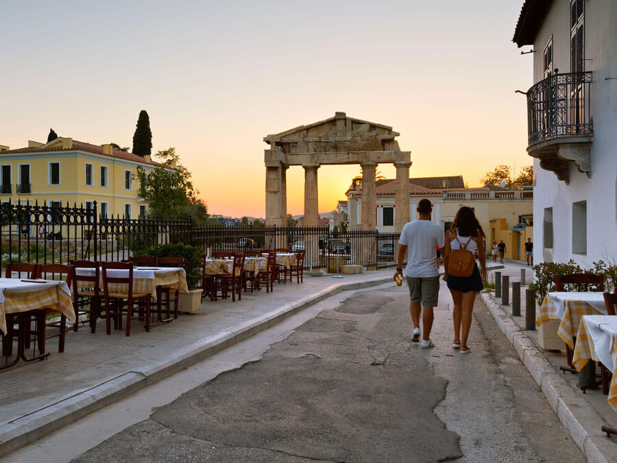 Credit: Milang / Bigstock The Gate of Athena in Athens