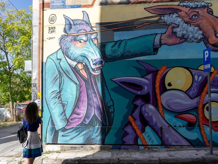 One the most famous graffiti in Psyri