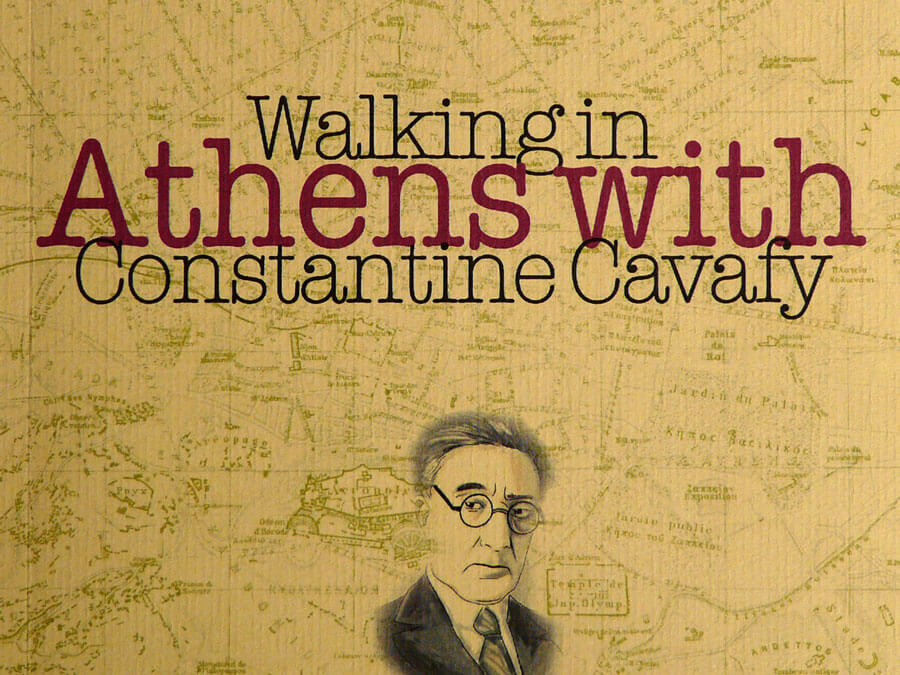 ETPbooks Cover of Walking in Athens with Constantine Cavafy