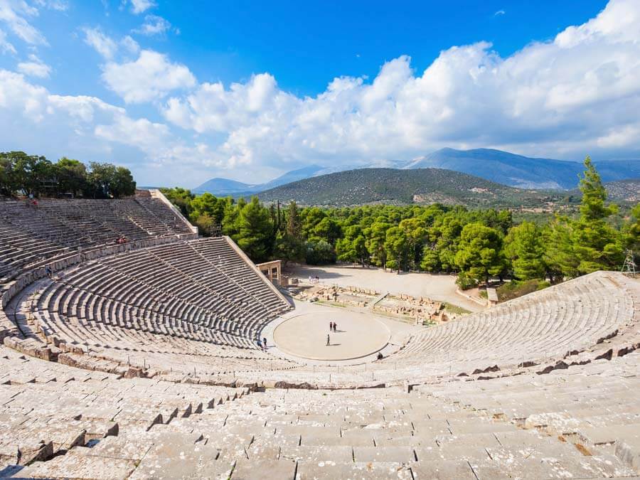 Credit: Saiko3p / BigStock Ancient Theater of Epidaurus, day trip from Athens