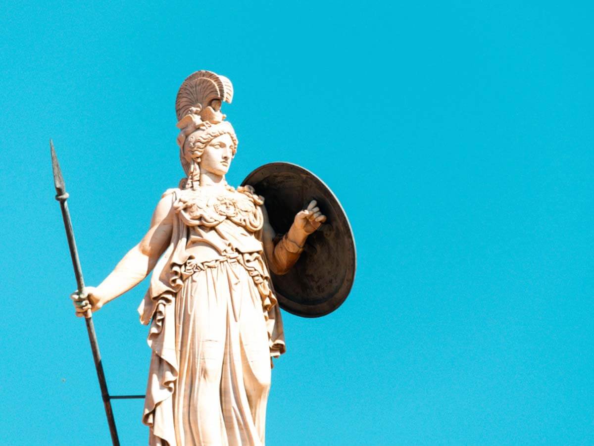 Athens goddess of wisdom The female goddess Athens