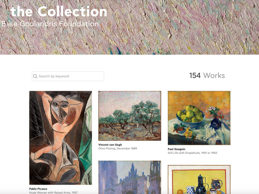 Goulandris Foundation Virtual Collection of Basil & Elise Goulandris Foundation