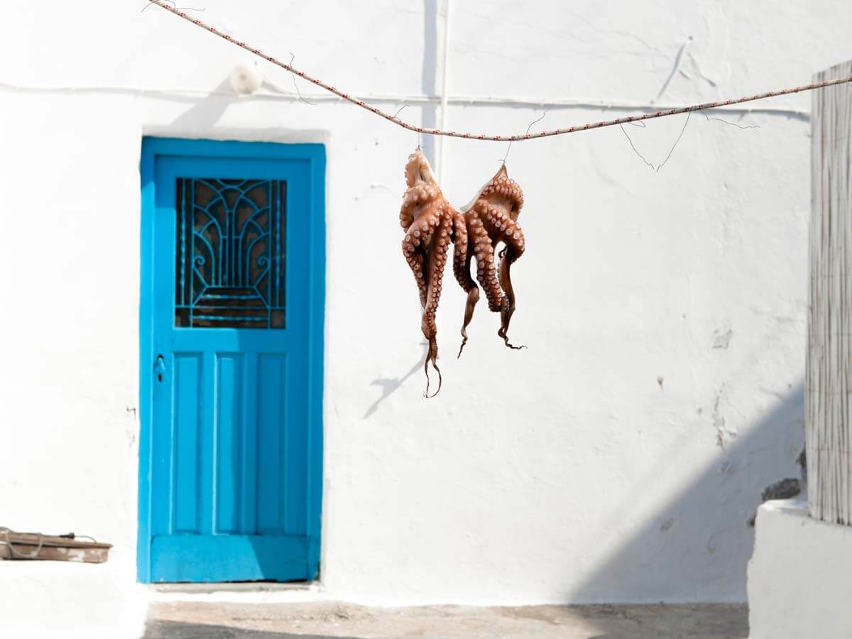 Gastronomic trip to Greek islands Naxos food tour