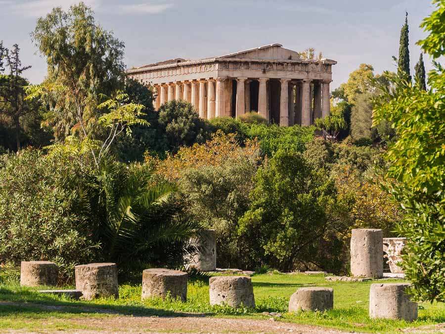 Temple of Hephaestus in Ancient Agora
