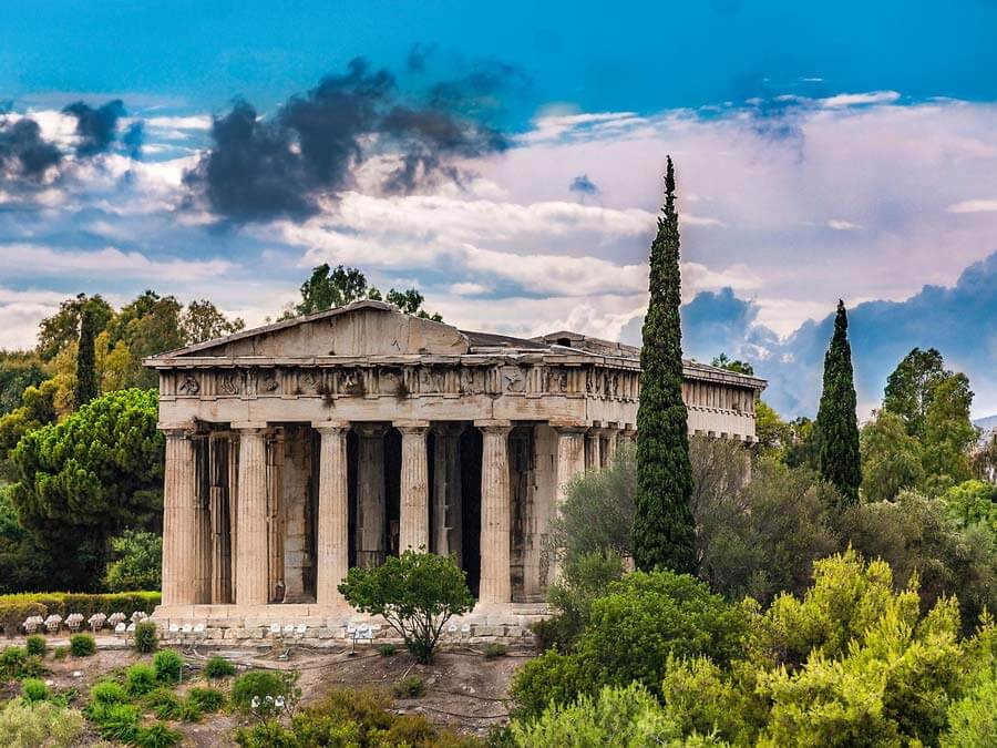 Source: Maxpixel.net The Temple of Hephaestus in Ancient Agora