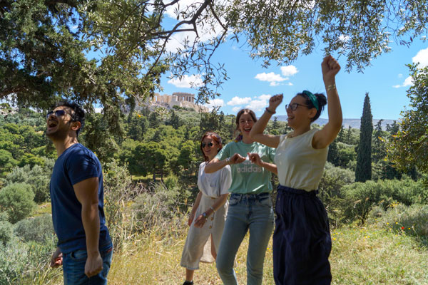 Alternative walking tour in Athens