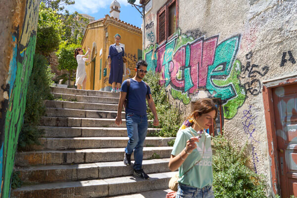 Alternative walking tour in Athens