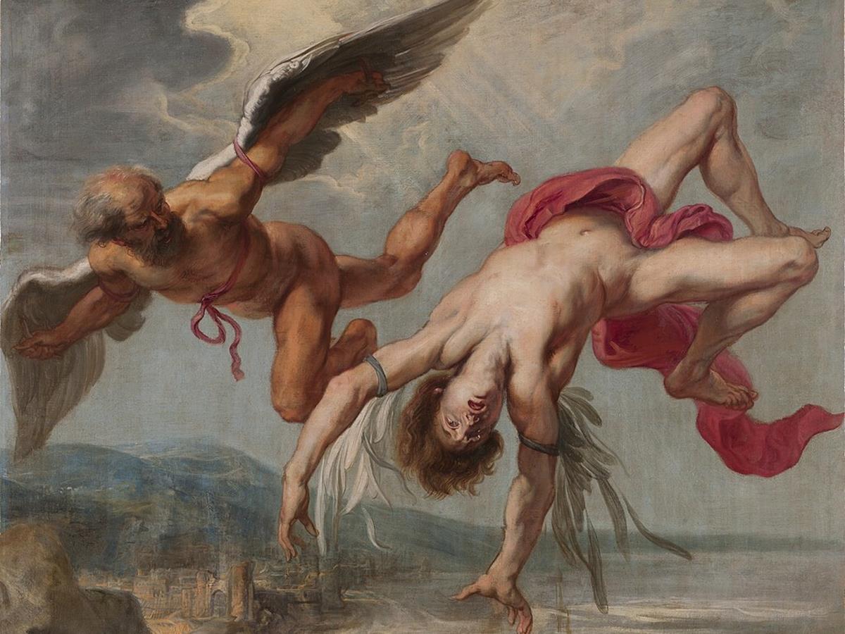 After Peter Paul Rubens, Public domain, via Wikimedia Commons Icarus Percy jackson tour