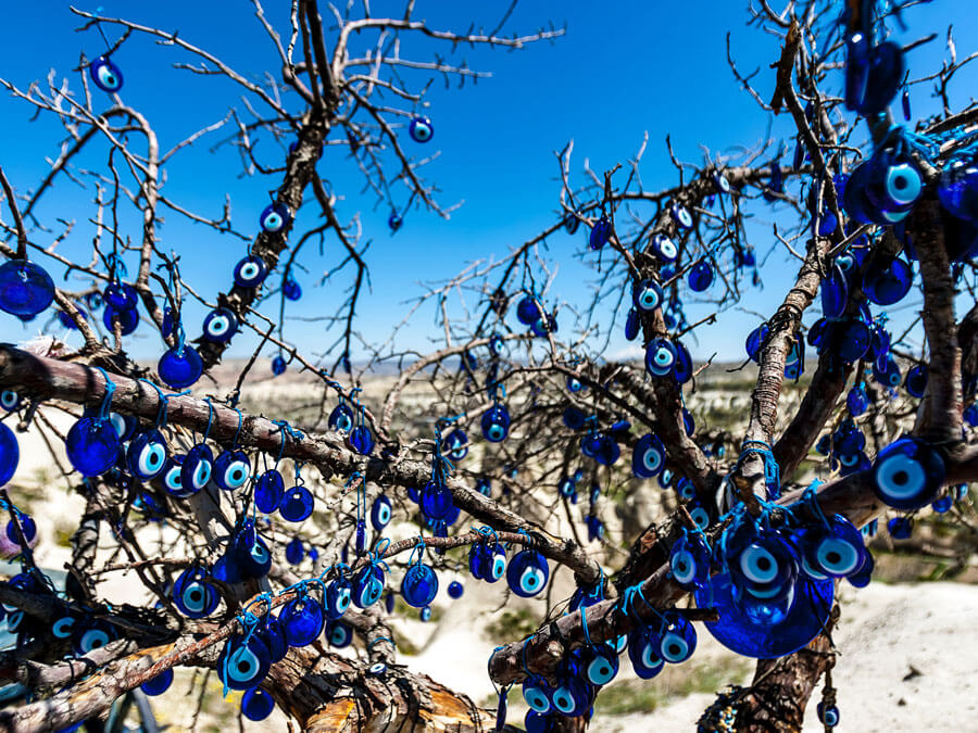 Credit: Hulki Okan Tabak/ Unsplash.com Talismans for the ‘evil eye’