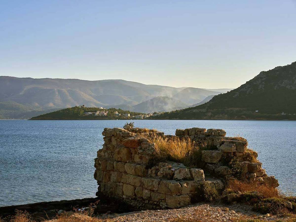 Kechries ancient port from where Apostle Paul left