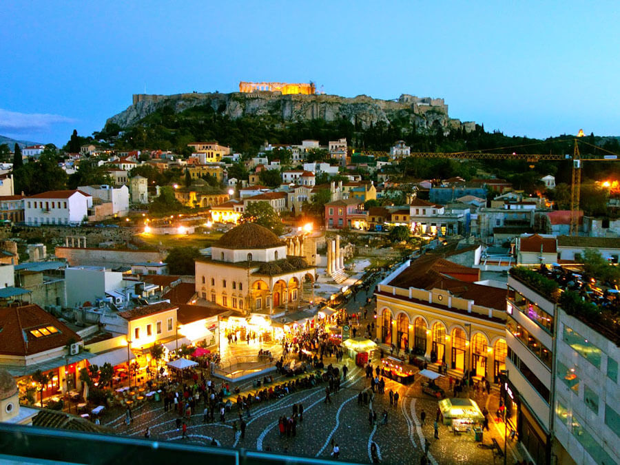 Source: A for Athens View from A for Athens terrace in Monastiraki