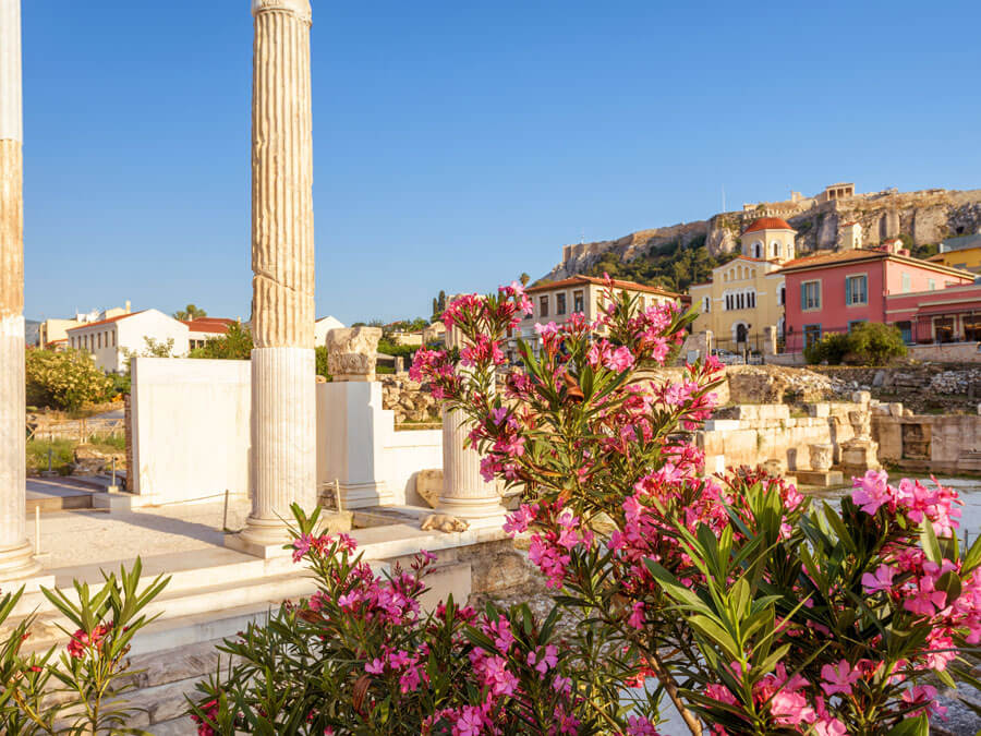 Credit: Viacheslav Lopatin / Shutterstock The Hadrian’s Library in Monastiraki
