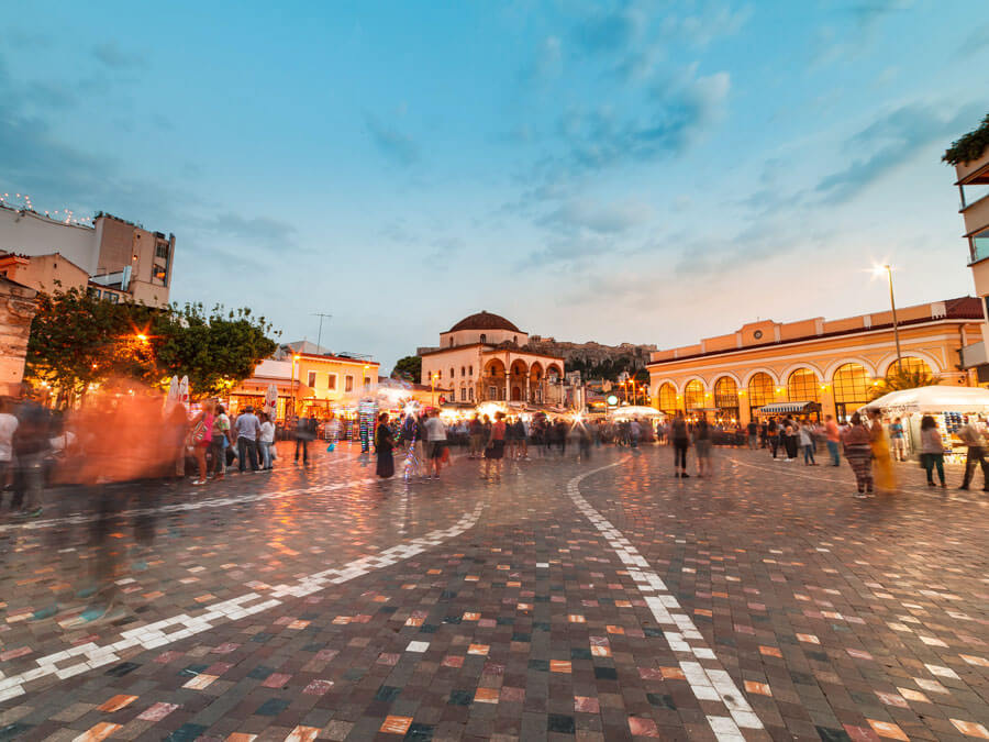Credit: Polychronis Giannakakis / iStock Monastiraki square
