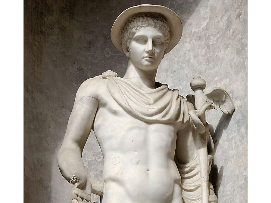 Vatican Museums / Public domain Olympian God Hermes