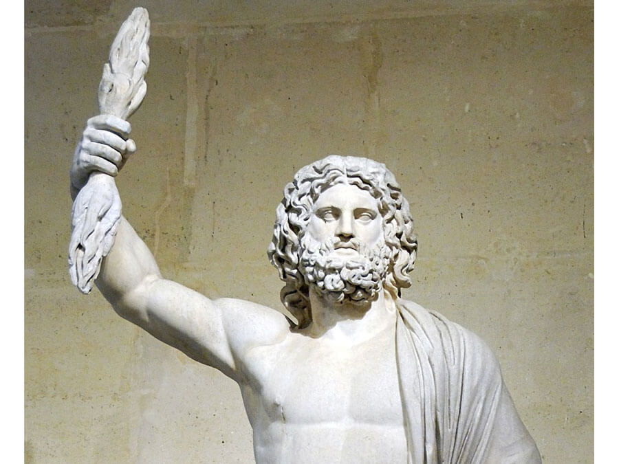 Louvre Museum / Public domain Olympian God Zeus