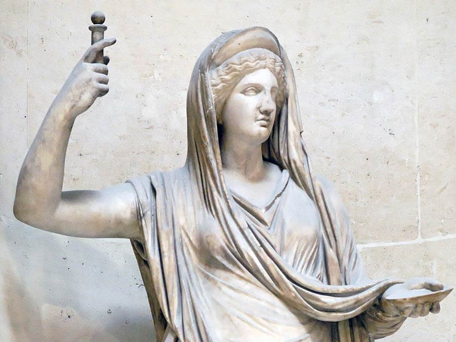 Louvre Museum / Public domain Olympian Goddess Hera