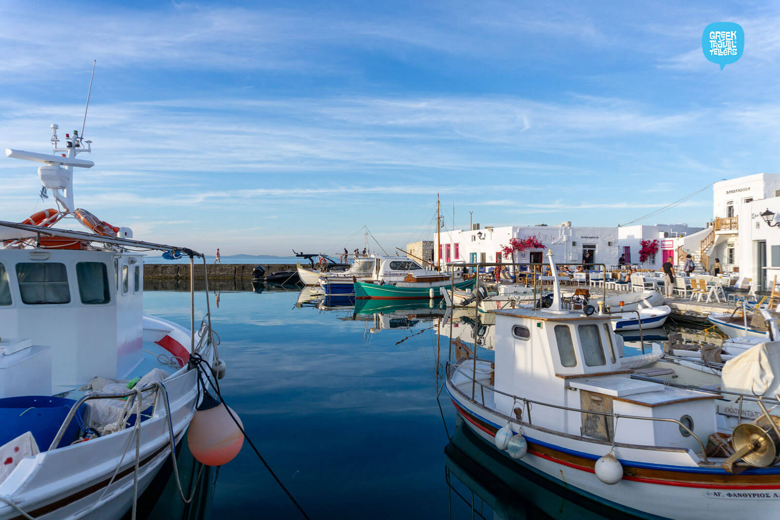 Credit: Greek TravelTellers The little port of Naousa
