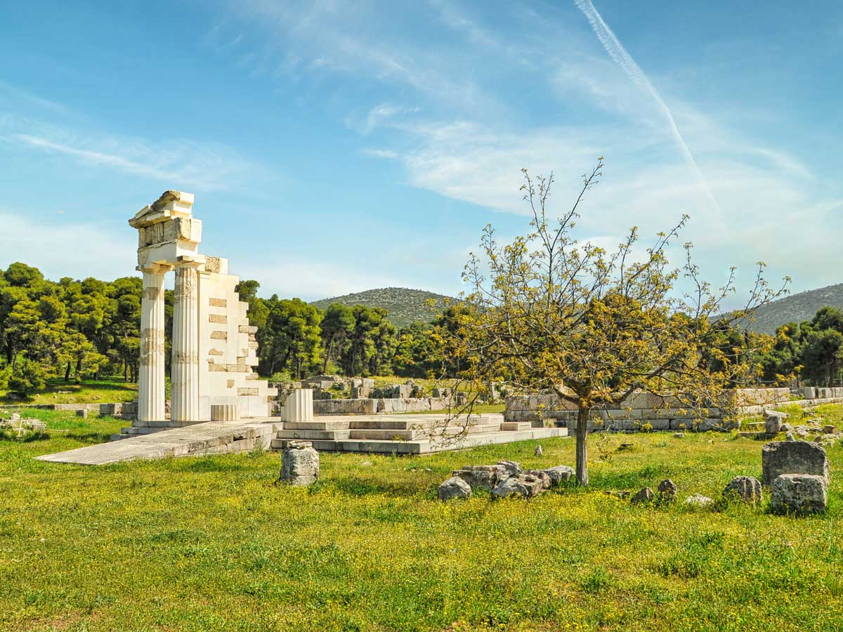 Guided tour of the Sanctuary of Asklepios