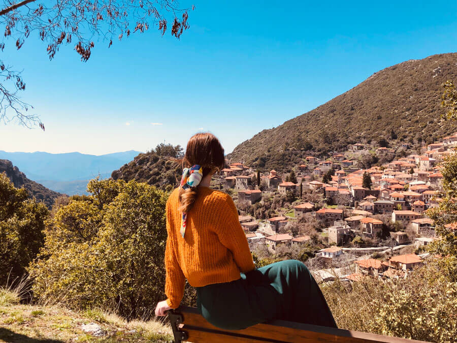 Credit: Greek TravelTellers View of Stemnitsa, day trip from Athens