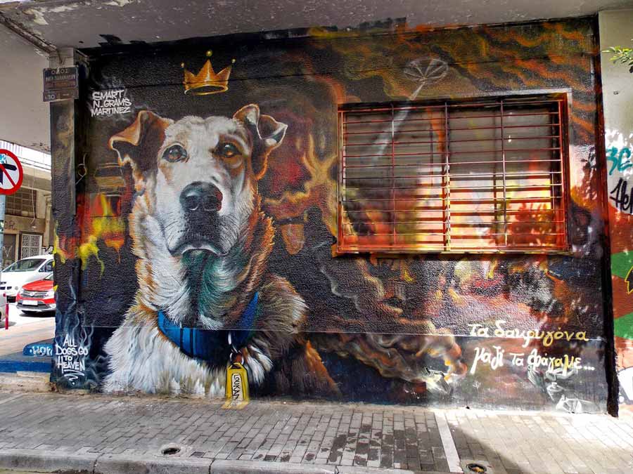 Credit: Dimitris Kamaras/Flickr Work in Psyri by Alex Martinez & N_Grams