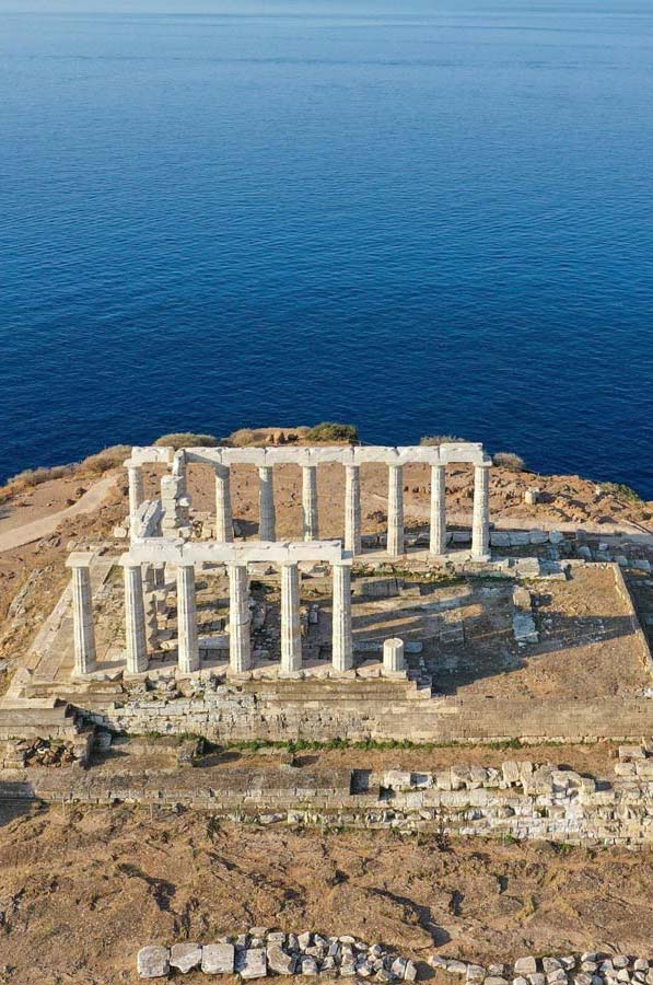 Temple of Poseidon in Cape Sounion