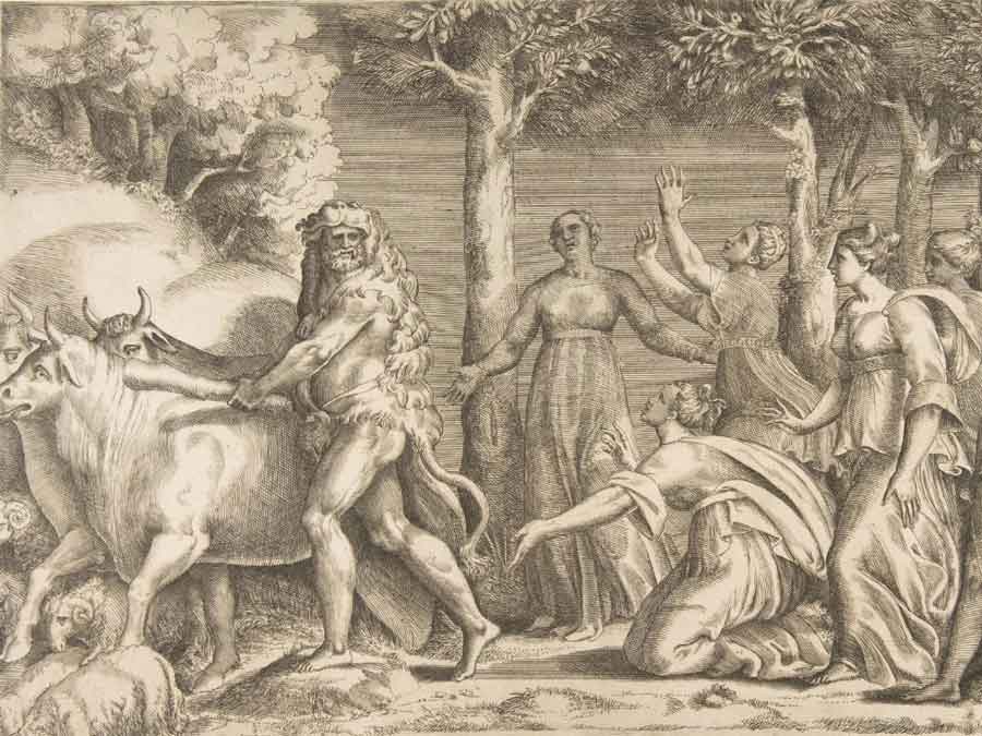 Source: Wikimedia Commons Hercules’ 10th labor: the cattle of Geryon