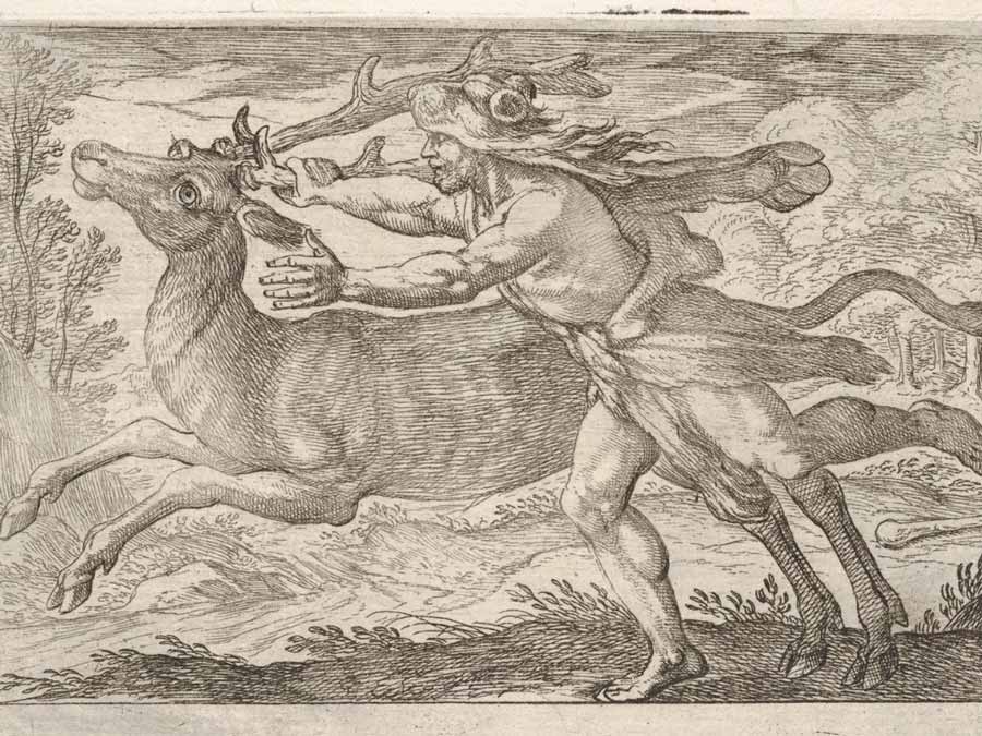 Source: Wikimedia Commons Hercule’s fifth labor: the hind of Keryneia