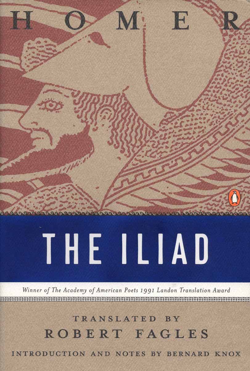 by Homer The cover of the Iliad