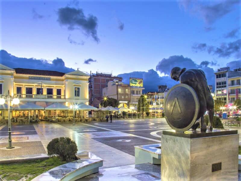 Municipality Building Main square of Sparta’s city