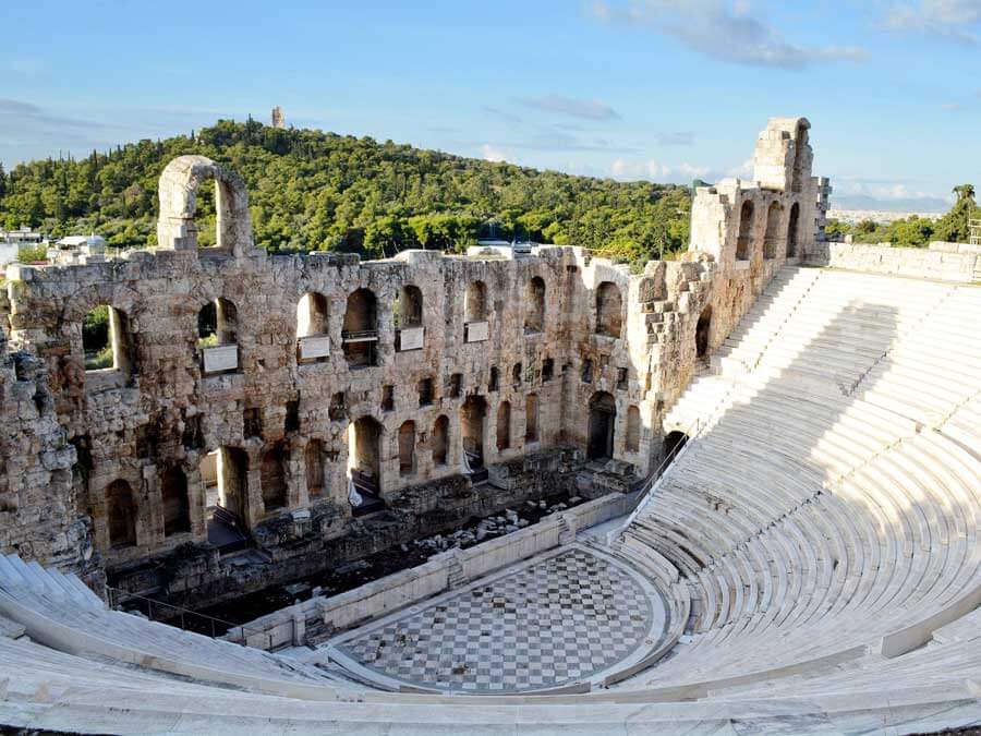Credit: Michelmondadori / Pixabay.com Odeon of Herodes Atticus in Athens