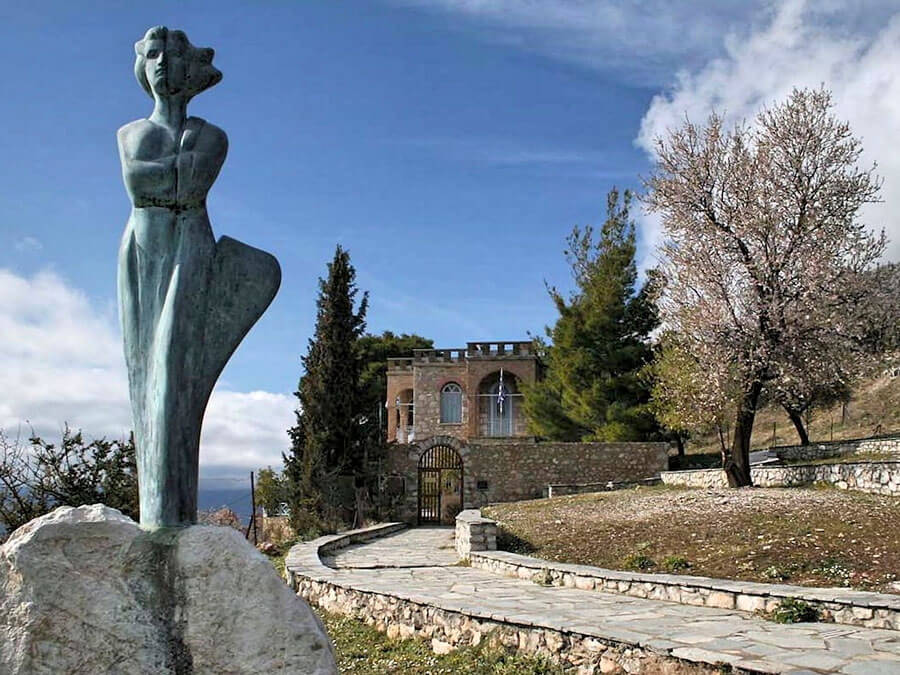 Source: Museum of Delphic Festivals The House of Angelos Sikialianos, now a Museum