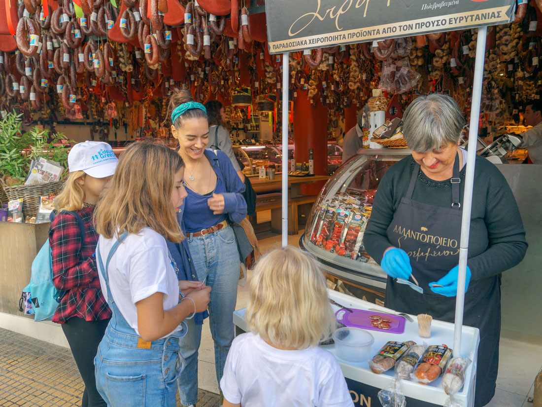 Tasting traditional products