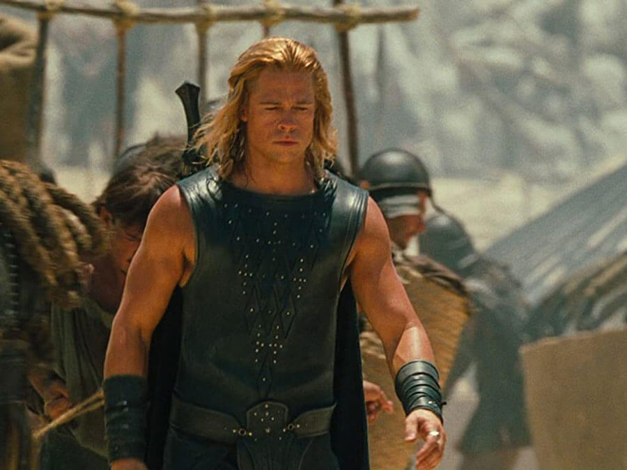 Source: IMDB Brad Pitt as Achilles in “Troy”