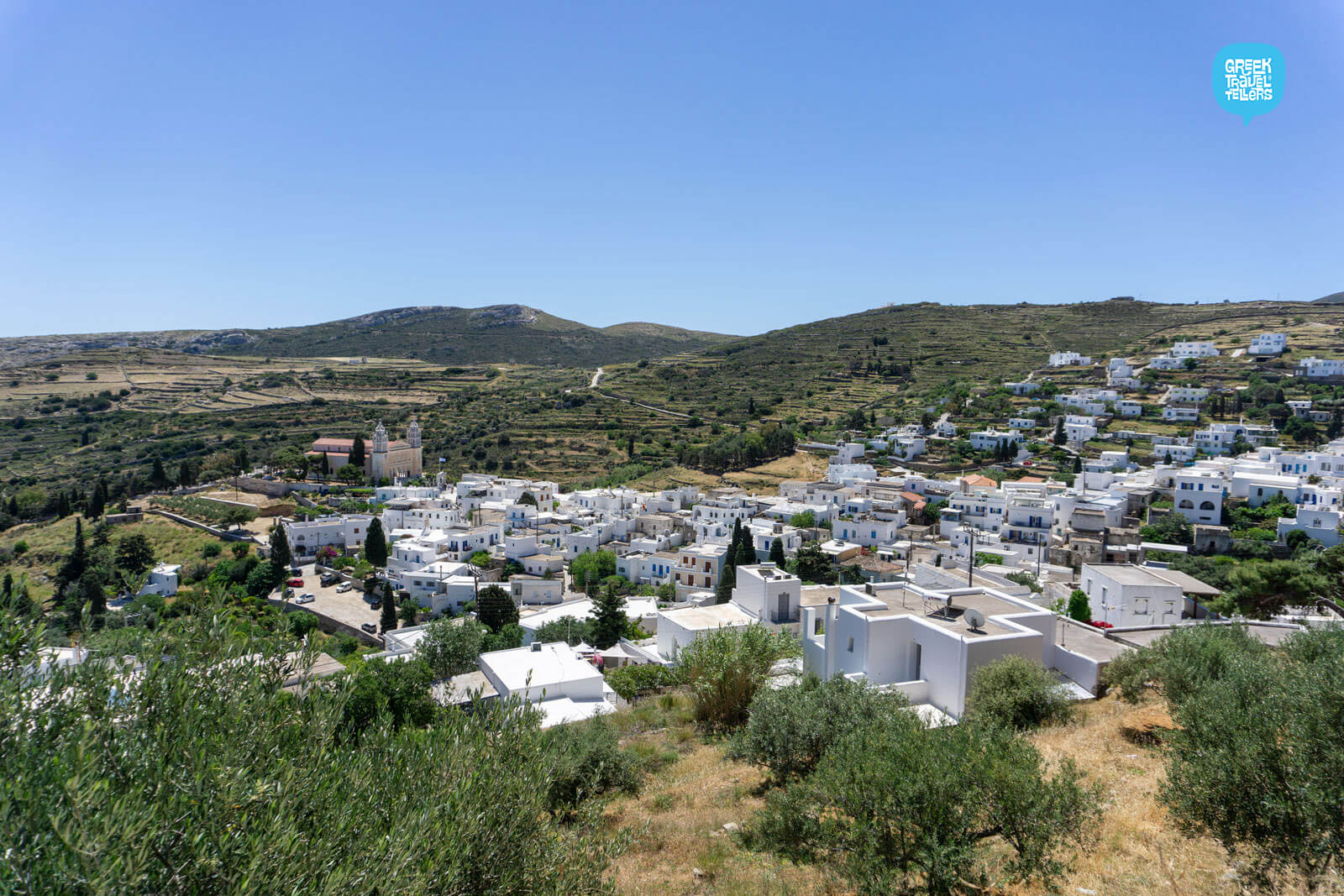 Credit: Greek TravelTellers Panoramic view of Lefkes