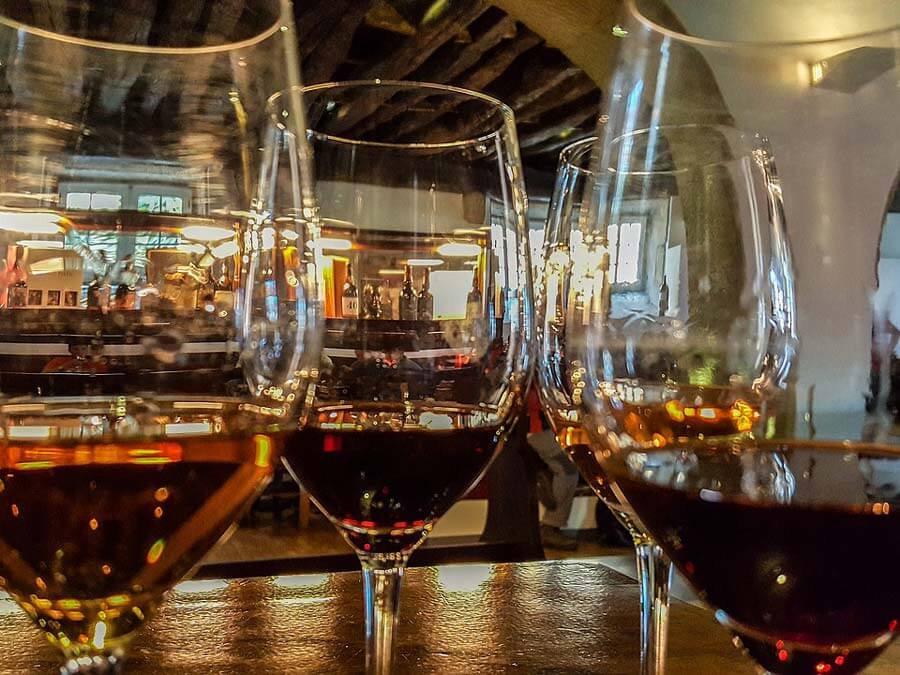 Source: Maxpixel Glasses of wine in a local bar