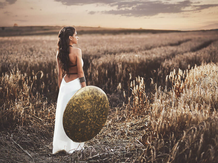 Credit: Serhii Bobyk / Shutterstock Women in Sparta