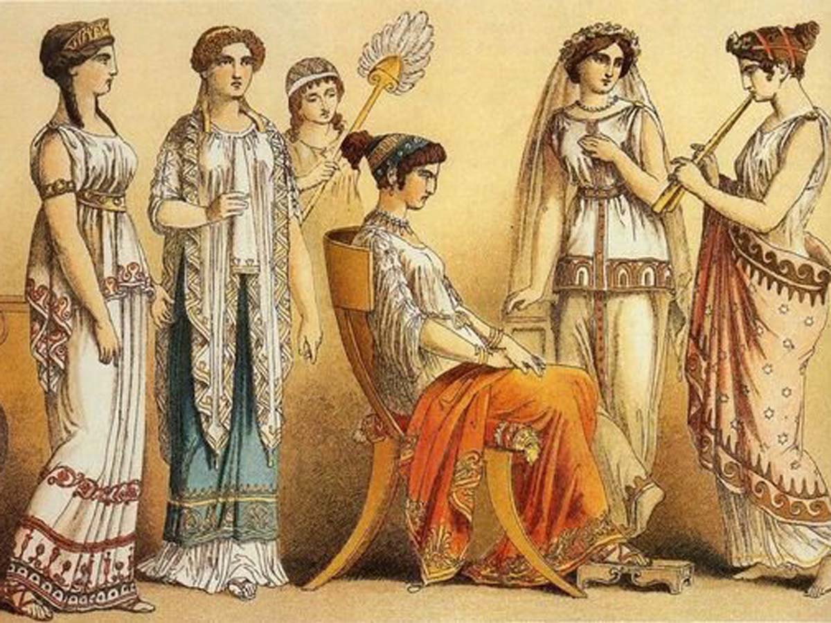 The woman in Classical Greece Different social classes of women in ancient Greece
