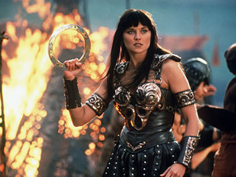 Source: Wikipedia.org Lucy Lowell as Xena